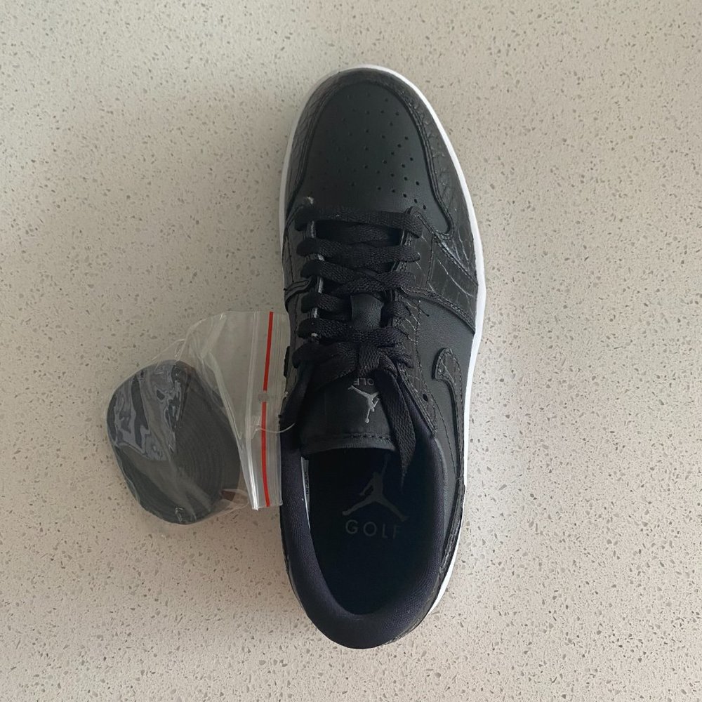 NWT Air Jordan 1 Low G Golf Shoes Black (Sz. 7 men / 8.5 women) - Picture 9 of 15